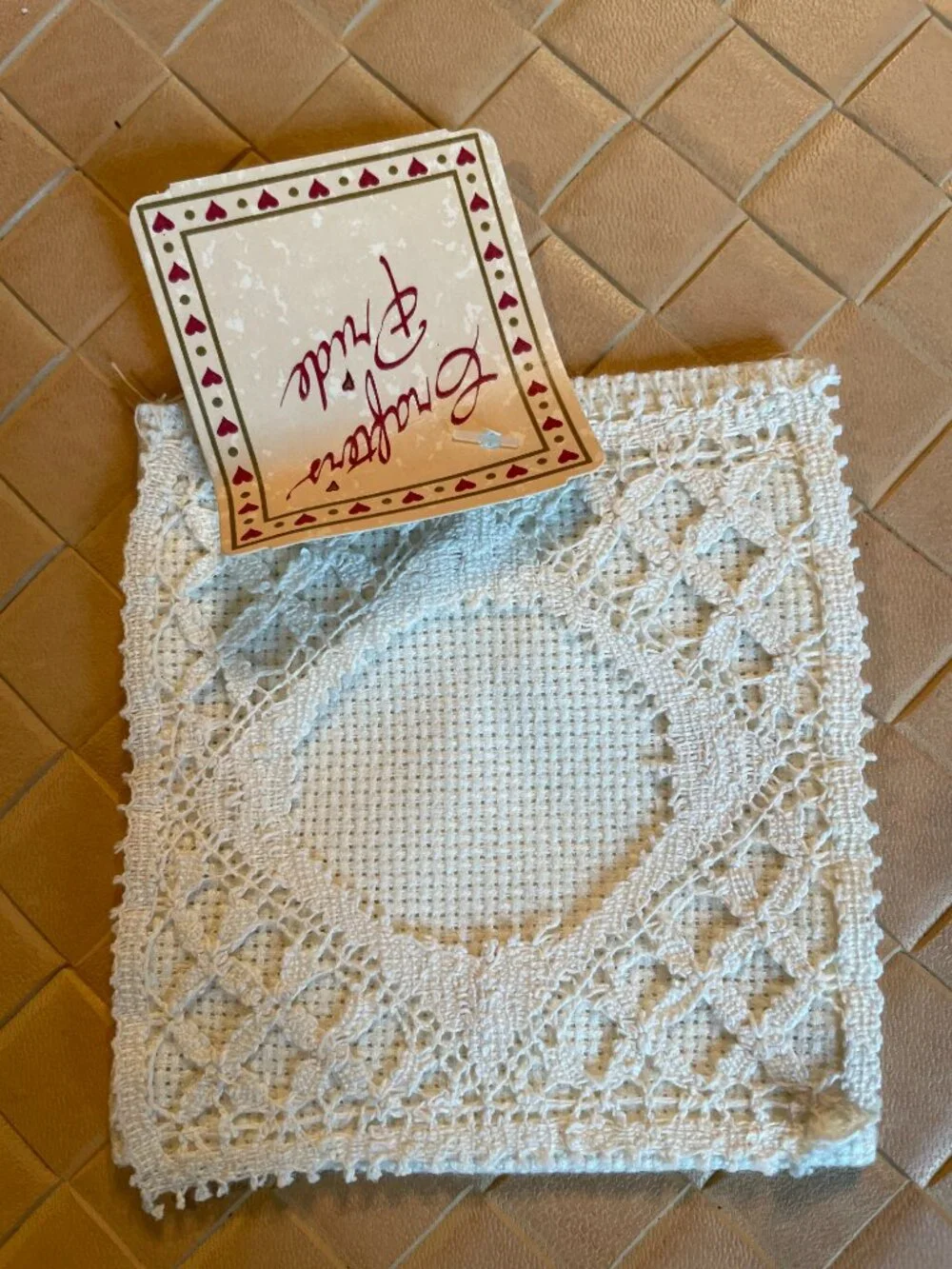 Crafter's Pride Sal-Em Cloth Small Sachet Ivory New